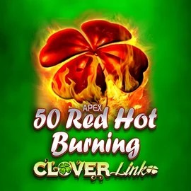 Slots logo of 50 Red Hot Burning Clover Links from Novomatic at Safe Casino