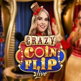 Crazy Coin Flip game by Evolution – logo hosted on Safe Casino