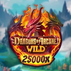 Dragons of Arcane Wild casino game by Foxium – featured logo at Safe Casino