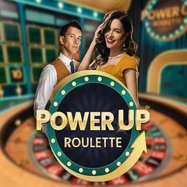 PowerUP Roulette by Pragmatic Play, showcased at safekasyno.com – game logo