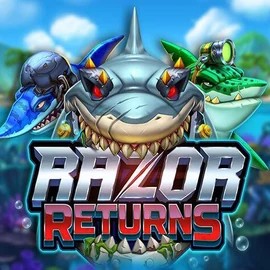 Razor Returns logo by Push Gaming at Safe Casino
