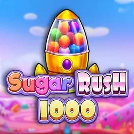 Sugar Rush 1000 logo by Pragmatic Play at Safe CasinoSugar Rush 1000