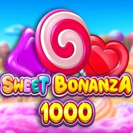 Sweet Bonanza 1000 slot logo by Pragmatic Play at Safe CasinoSweet Bonanza 1000