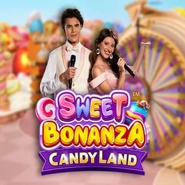 Sweet Bonanza Candy Land Live logo by Pragmatic Play Safe Casino