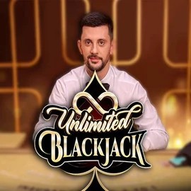 Unlimited Blackjack logo by Ezugi at Safe Casino